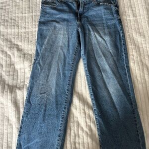 Kensie Blue Straight Leg Women's Jeans